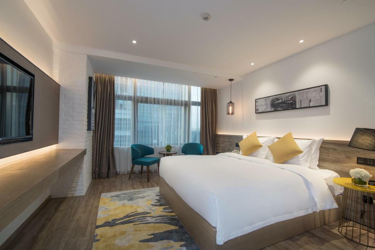 Hotel Auraya By Suning Nanjing Hexi Shangxinhe Zewnętrze zdjęcie