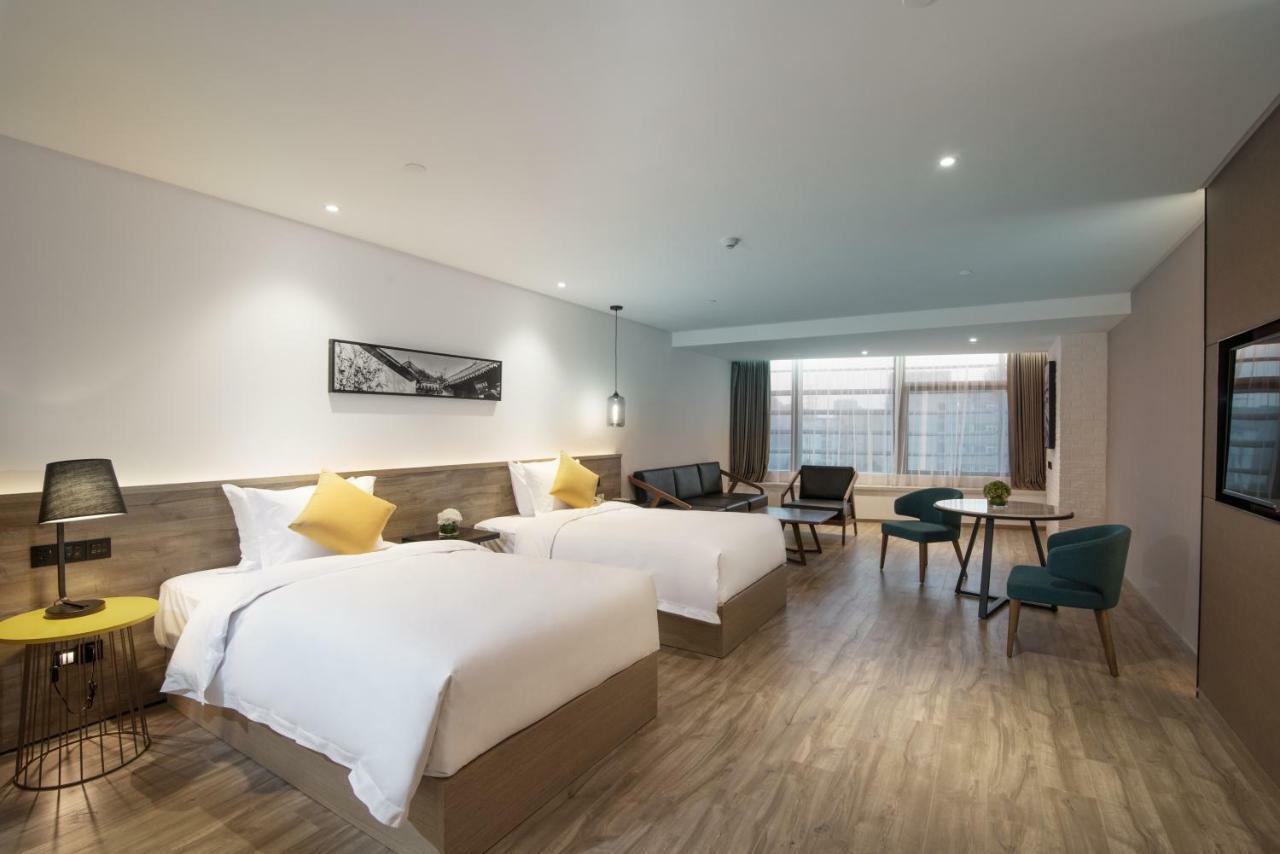 Hotel Auraya By Suning Nanjing Hexi Shangxinhe Zewnętrze zdjęcie